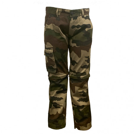 2 in 1 camouflage pants - bermuda shorts