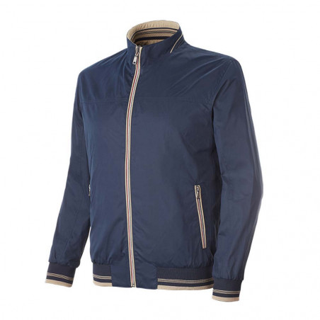 Lightweight reversible jacket men Stagunt navy blue / beige