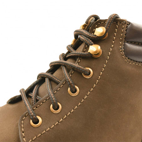 Ayoka Torni brown leather shoes for men