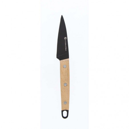 Office knife with beechwood handle