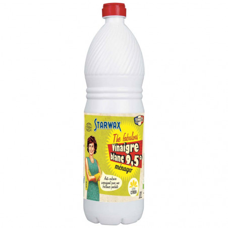 Nachfüllpackung Weißer Essig 9.5° Zitrone 1 Liter