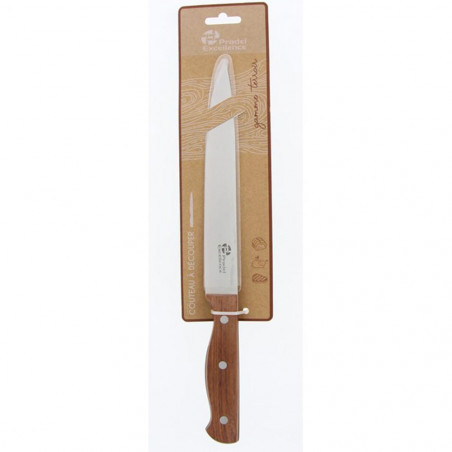 Carving knife 20.5 cm with wooden handle