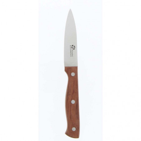 Office knife 9 cm with wooden handle