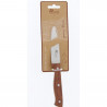 Office knife 9 cm with wooden handle