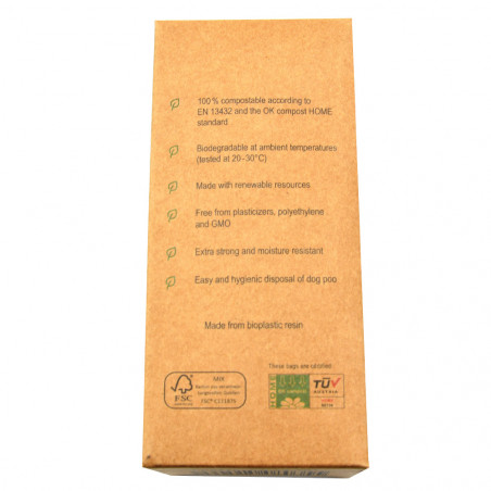 100% biodegradable poop bag 120 bags