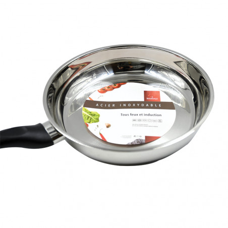 24 cm stainless steel frying pan