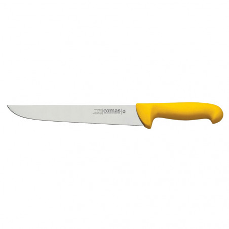 Yellow butcher knife
