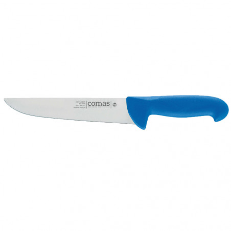 Blue butcher knife