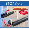 Cold stop door sill, double insulated door sill