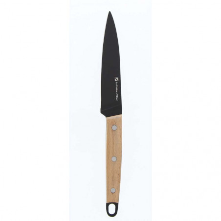 Utility knife 13 cm beechwood handle