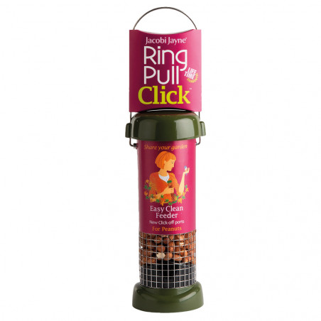 Metal peanut feeder for birds