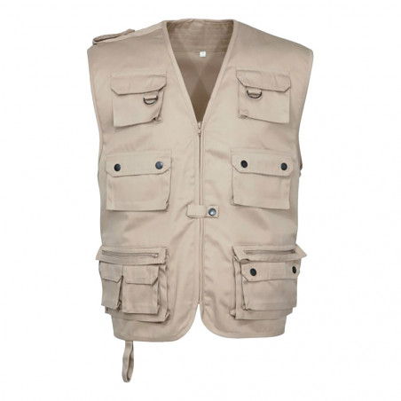 Reporter vest with pockets