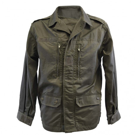 Lightweight khaki military mesh jacket