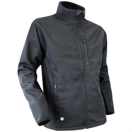 LMA Quartz softshell jacket, black